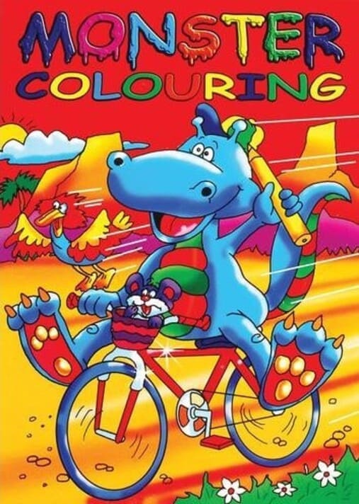 Monster Colouring Book