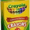Crayola Wax Crayons 24 ct