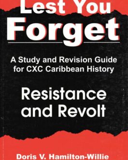 Lest You Forget – Resistance and Revolt