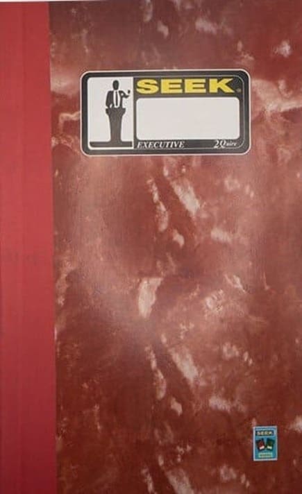 Seek 2 Quire Book