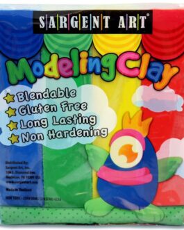 Sargent Art Modeling Clay – Assorted Primary Colours