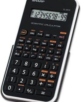 Sharp EL-501XBWH 10-Digit Scientific Calculator