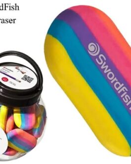 Swordfish Stripey Eraser