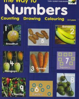 The Way To Numbers Counting Drawing Colouring