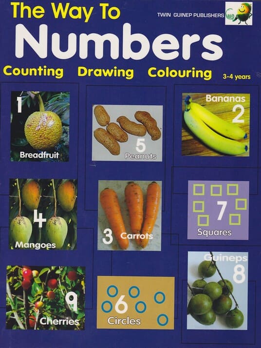 The Way To Numbers Counting Drawing Colouring