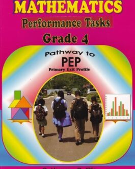 Mathematics Performance Tasks Grade 4 Pathway to PEP