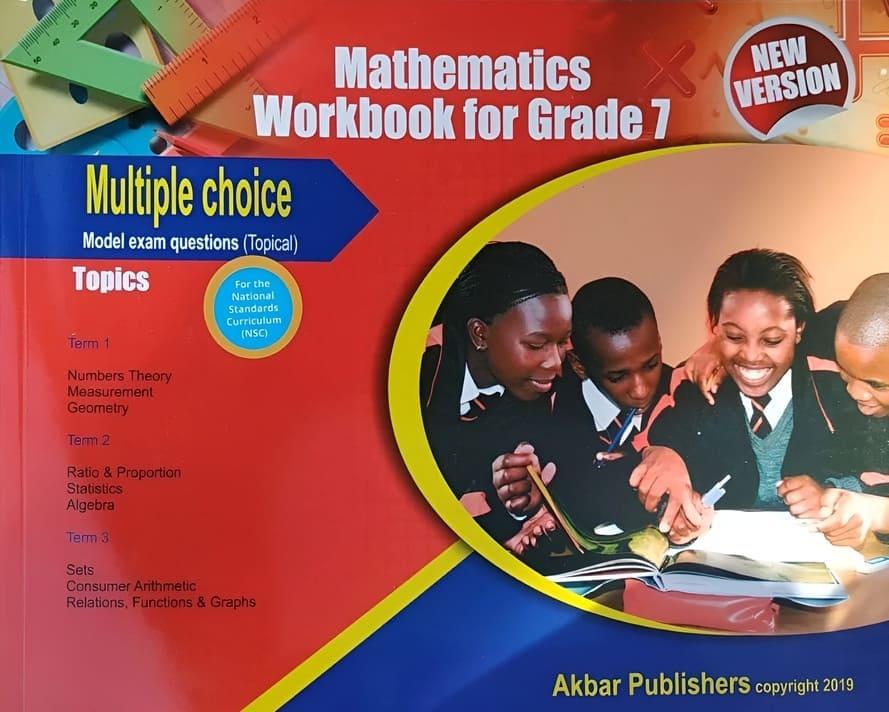 Mathematics Workbook for Grade 7