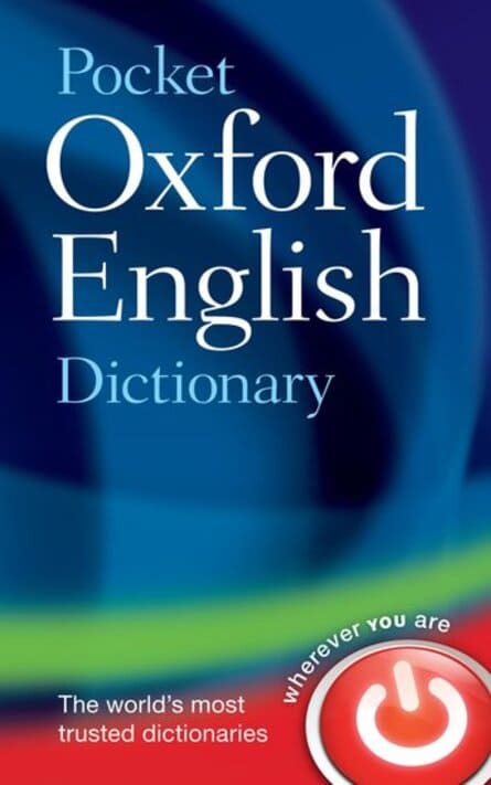 Pocket Oxford English Dictionary 11th edition
