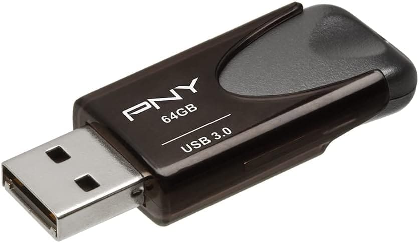 PNY 64GB Turbo Attache 4 USB 3.0 Flash Drive