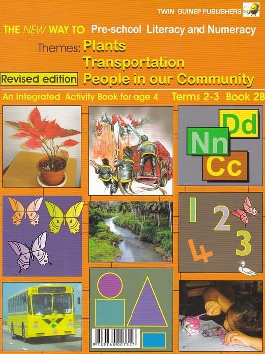 The New Way To Pre-School Literacy and Numeracy Activity Books 2A & 2B Revised Edition