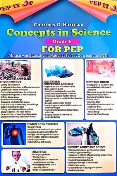 Concepts in Science For PEP Grade 6