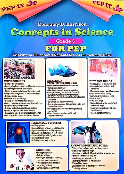Concepts in Science Grade 6 For PEP
