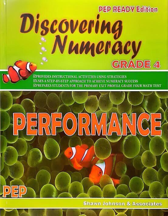 Discovering Numeracy Grade 4 Performance PEP Ready Edition