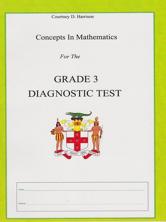 Concepts in Mathematics for the Grade 3 Diagnostic Test