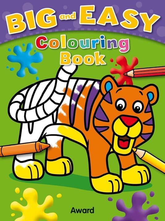 Big and Easy Colouring Book
