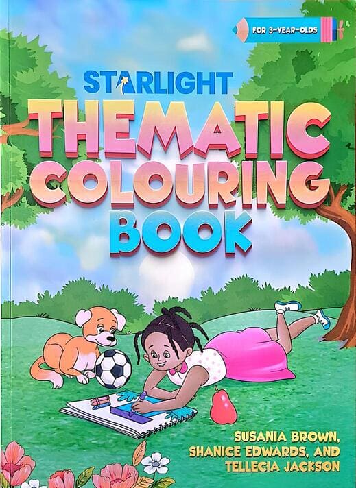 Starlight Thematic Colouring Book for 3-year-olds