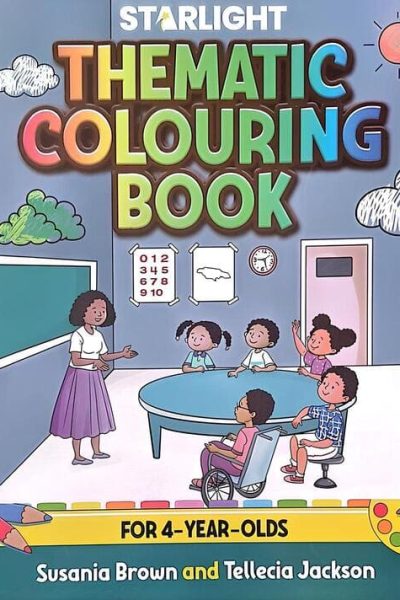Starlight Thematic Colouring Book for 4 year olds