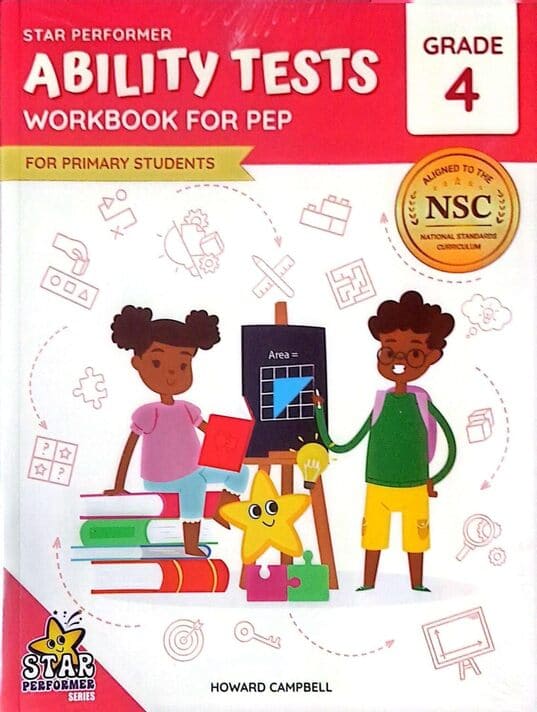 Star Performer Ability Tests Workbook for PEP for Primary Students Grade 4
