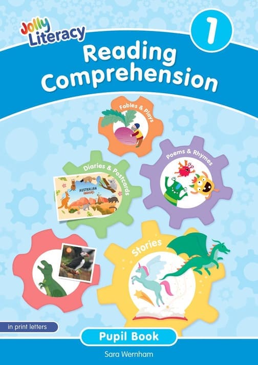 Jolly Literacy Reading Comprehension Pupil Book 1 (in print letters)