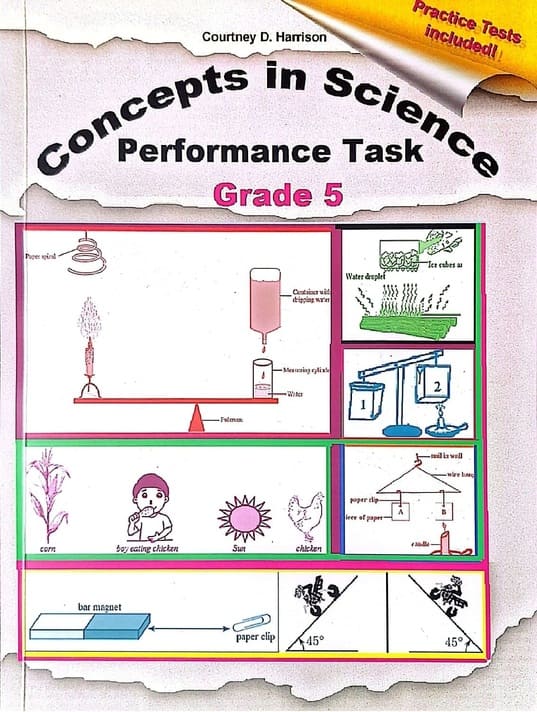 Concepts In Science Performance Task Grade 5