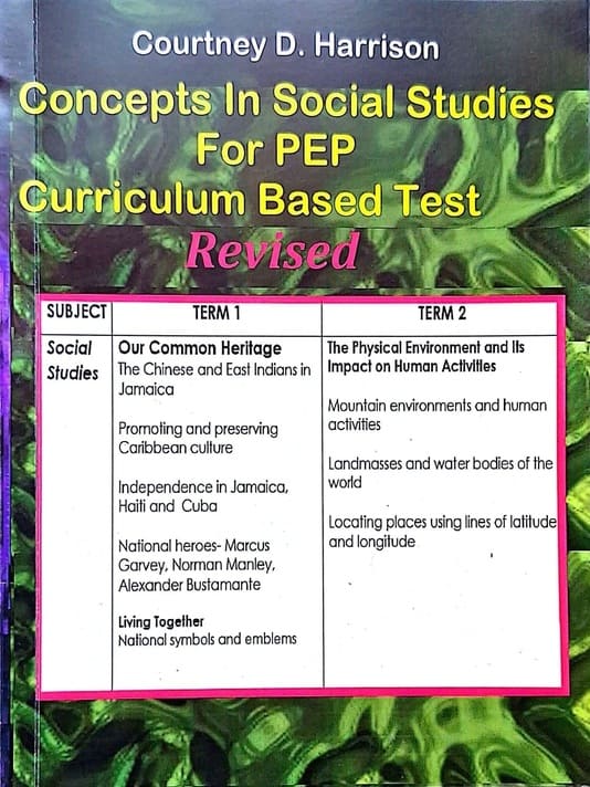 Concepts In Social Studies For PEP Curriculum Based Test Revised