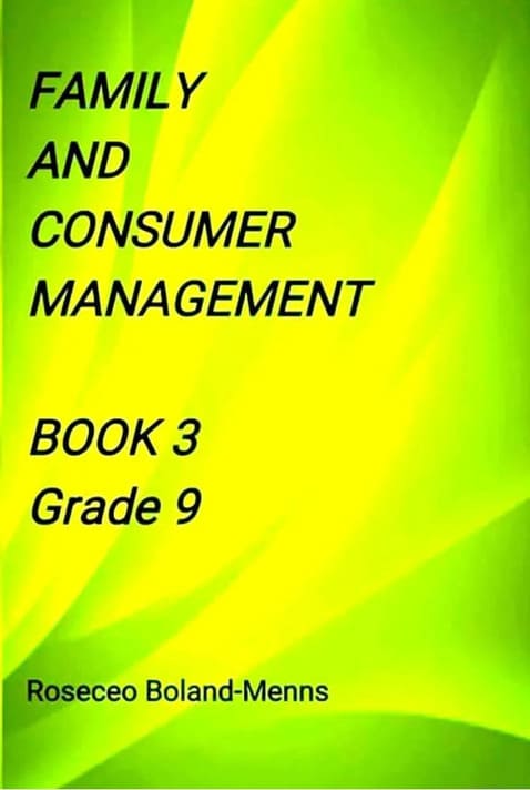 Family and Consumer Management Workbook 3