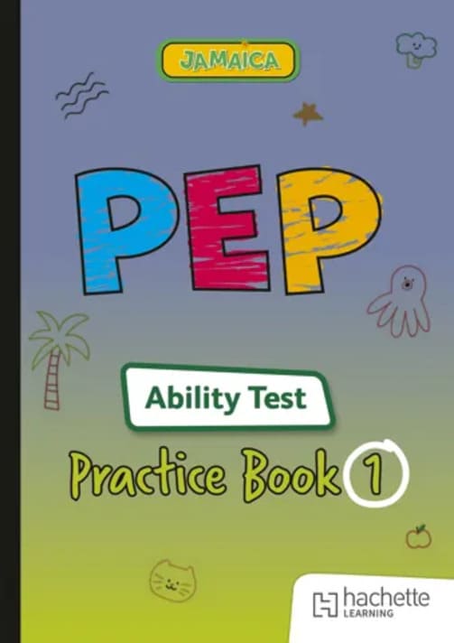 PEP Ability Test Practice Book: Volume 1