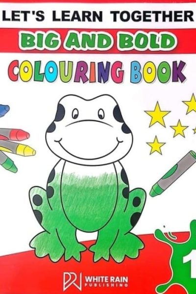 Let's Learn Together Big and Bold Colouring Book 1